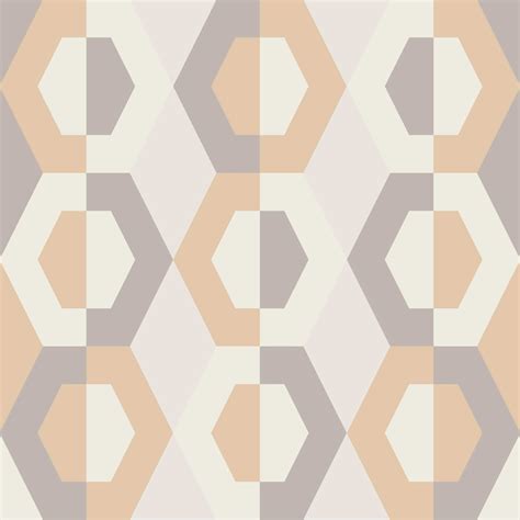 Beige Geometric Pattern Wallpaper Peel And Stick Removable Fancy Walls
