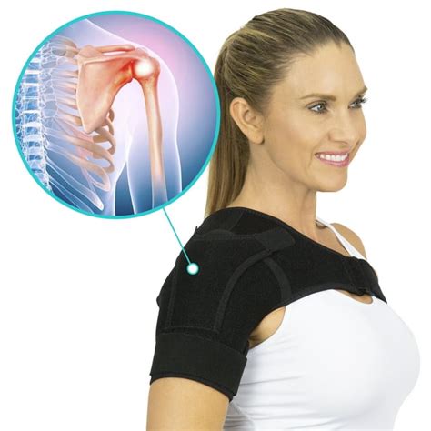 Vive Shoulder Stability Brace Injury Recovery Sleeve Left And Right