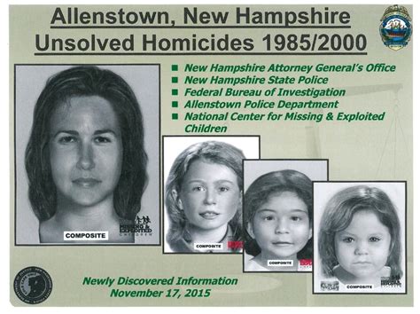New Details Of Bear Brook Homicide Victims Released New Hampshire