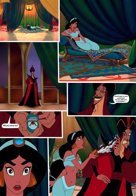 Jasmine And Jafar Comic Page By SerisaBibi On DeviantArt In Best Halloween Movies