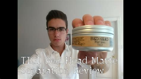 Tigi Bed Head Matte Separation Review Workable Wax Men S Hair