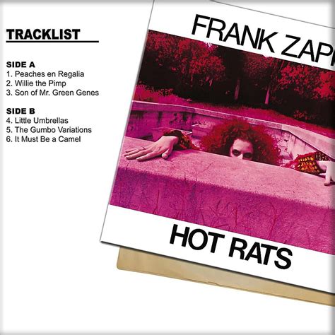 Buy Frank Zappa Hot Rats Vinyl Online At Lowest Price In India