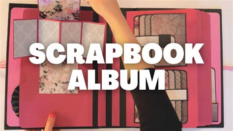Scrapbook Album For Beginners Scrapbook Ideas YouTube