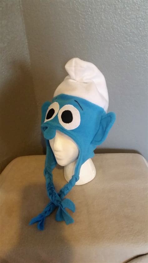 Smurf Inspired Hat Smurf Clumsy Hat Smurf Child And Adult Etsy