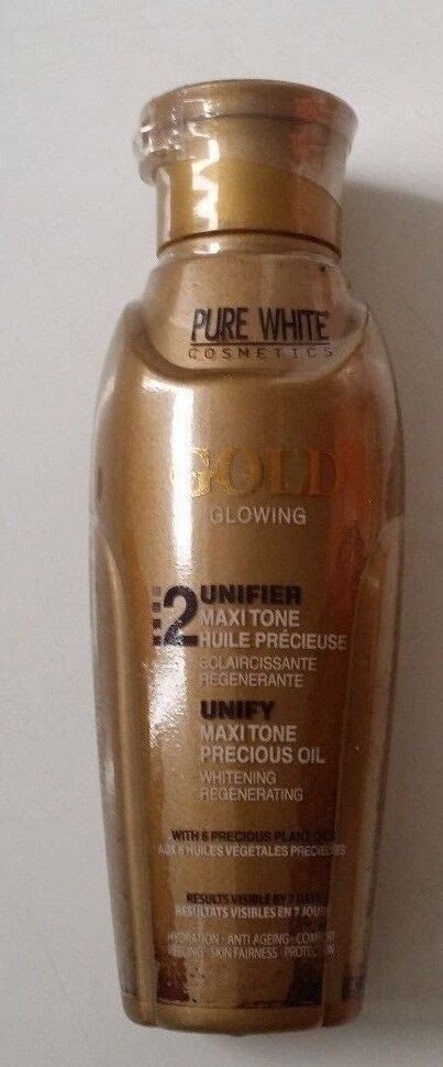 Pure White Gold Glowing Unifer Maxitone Lightening Oil Lotion Soap Ebay