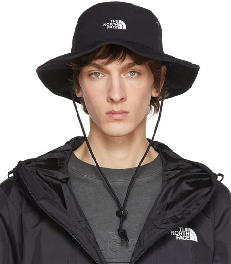 The North Face Black Recycled 66 Brimmer Hat Ssense Canada