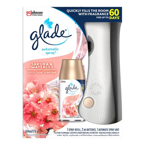 Glade Automatic Spray Sakura Waterlily NTUC FairPrice