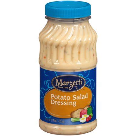 A mixed bowl of all the season's best greens is one of the healthiest meals you can make for yourself — until you add on the dressing, that is. Marzetti Potato Salad Dressing, 16 fl oz - Walmart.com