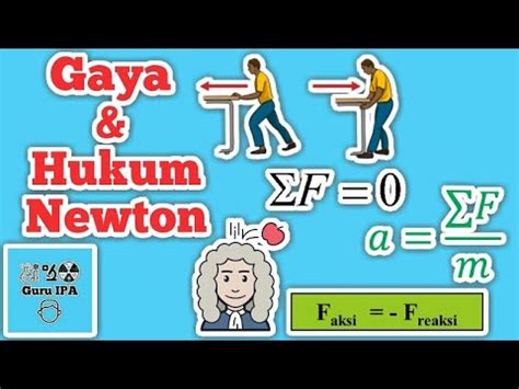 Gaya Dan Hukum Newton YouTube