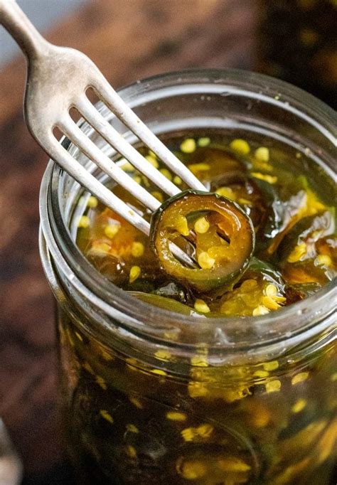 Candied Jalapenos Homemade Cowboy Candy The Chunky Chef