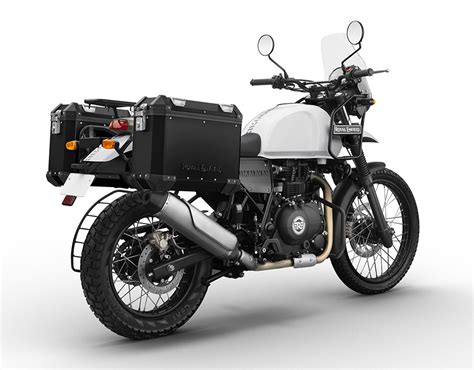 Royal Enfield Himalayan Aluminium Panniers Black Experience Motorcycles