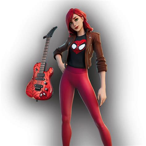 skin mary jane watson skins de fornite