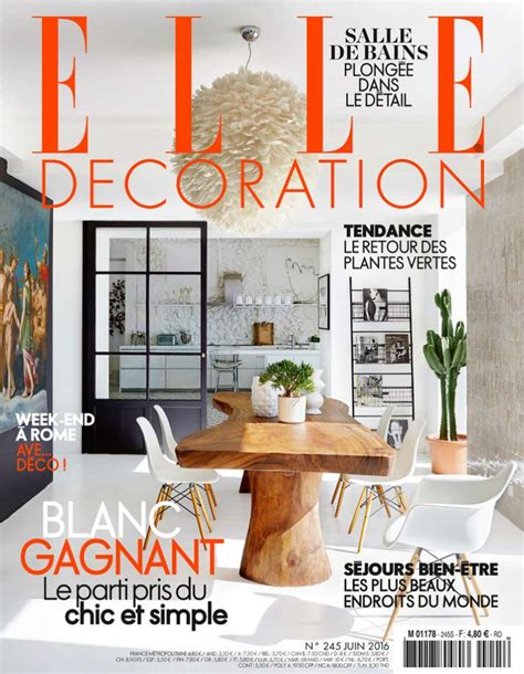 Best Interior Design Magazines 5 Editions Of Elle Décoration Elle