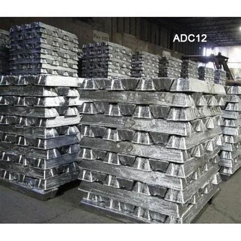 Adc12 Aluminium Alloy Ingots 15kg Rs 210kg Prv Alloys Llp Id