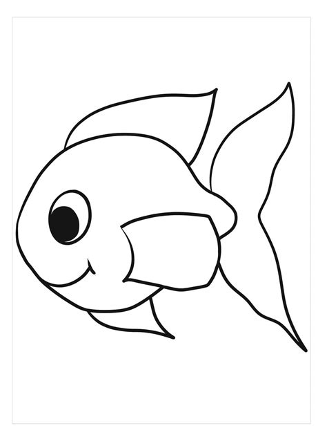 Pescado En Preescolar Para Colorear Imprimir E Dibujar Coloringonlycom