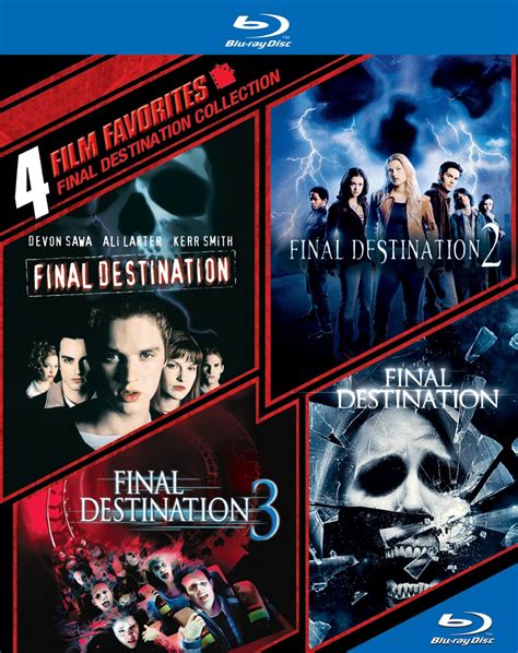 Best Buy Final Destination Collection 4 Film Favorites 4 Discs Blu