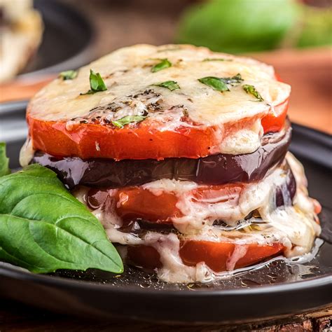 Easy Cheesy Eggplant Stacks Recipe An Italian In My Kitchen