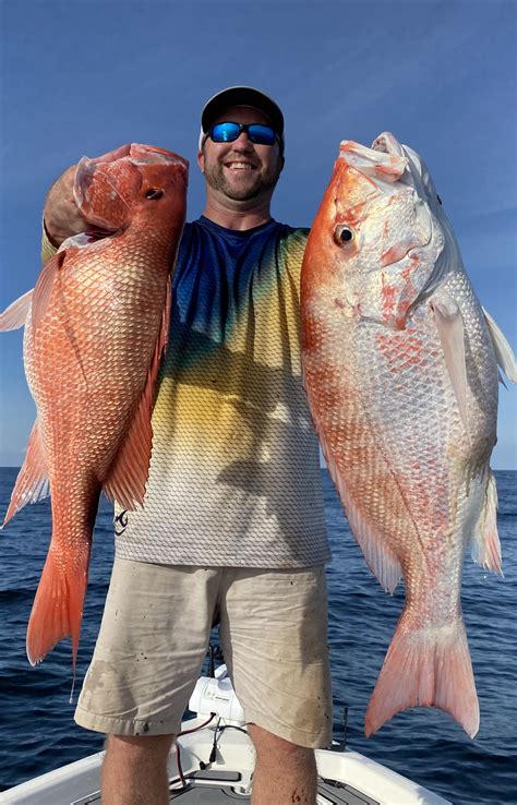 Big Red Snapper Offshore Out Of Lake Calcasieu Louisiana Sportsman