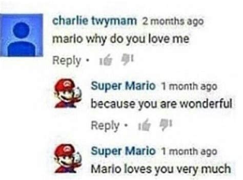 You Are Wonderful Too Mario Rcomedyheaven