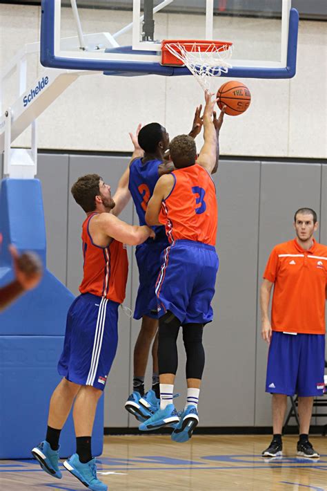 Men's basketball begins practice with starting positions ...