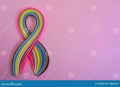 Cancer fight symbol. Hope stock image. Image of fight - 198665129