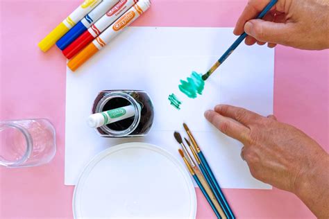 How To Make Watercolors From Markers Babble Dabble Do