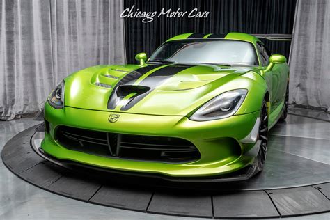 Used 2017 Dodge Viper Acr Extreme Aero Snakeskin Edition Pkg Only 86