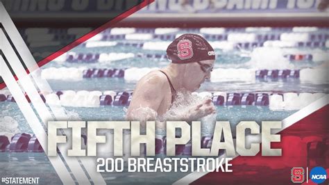 Nc State Swimming And Diving On Twitter Kbrumbaum Smashes The School