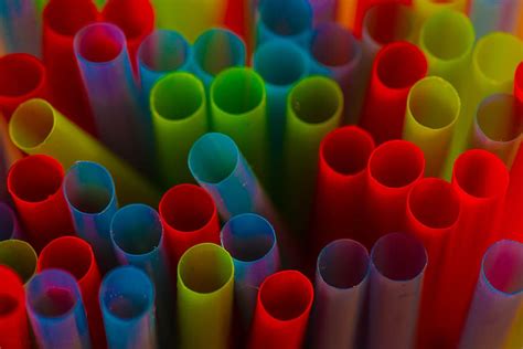 Hd Wallpaper Straws Separately Colors Thirst Multi Colored