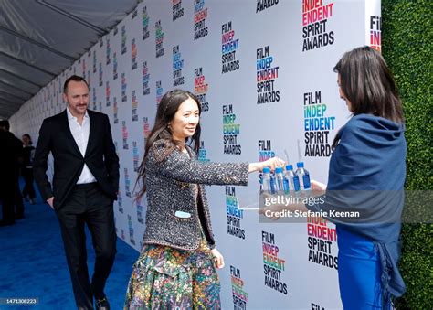 Chloé Zhao With Fiji Water At The 2023 Film Independent Spirit Awards News Photo Getty Images