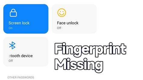 Xiaomi Fingerprint Missing Problem How To Fix Xiaomiui