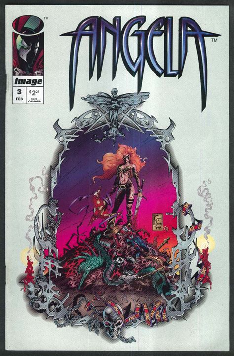 ANGELA 3 Image Comic Book 2 1995 1st Printing