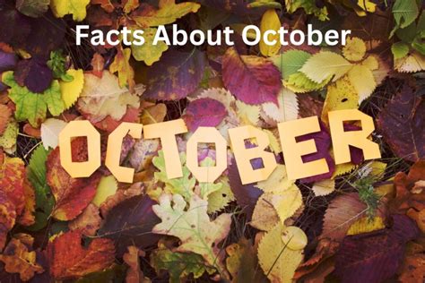 15 Facts About October Have Fun With History