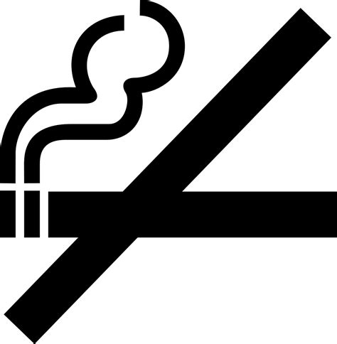 No Smoking Sign Healthy Png Image No Smoking Black Transparent