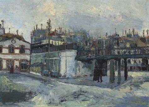 Maurice Utrillo The Viaduct Passage Gare Du Nord C19 Flickr