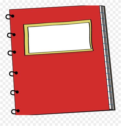 Journal Clipart Red Notebook Journal Red Notebook Transparent Free For
