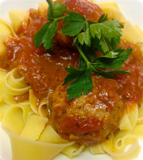Recettes de la semaine BOULETTES DE VIANDE À LITALIENNE