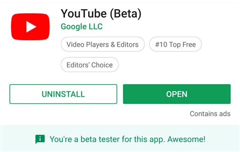 Youtube Android App Gets An Official Beta Program Youtube Go Reaches