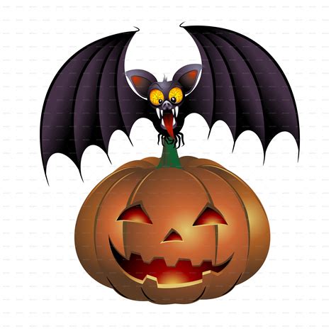 Halloween Pumpkin Animation Clip Art Bat Png Download 50005000