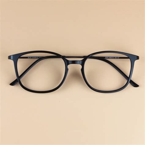 2016 Fashion Women Super Big Geek Glasses Frame Tungsten Carbon Steel
