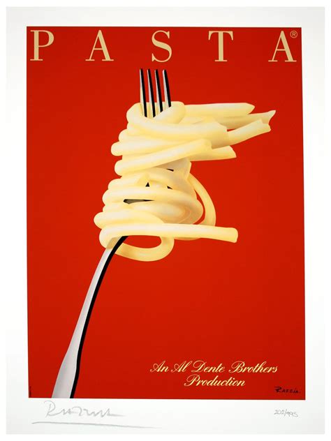 Vintage Italian Food Posters Recipe Collections