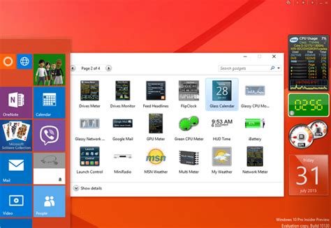 Maybe you would like to learn more about one of these? How to Install Desktop Gadgets for Windows 10
