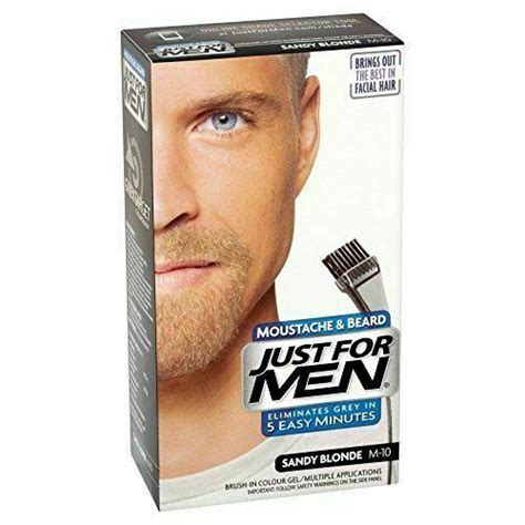 That way, you don't waste it. Just For Men 440020 M10 Moustache and Beard Facial Hair ...