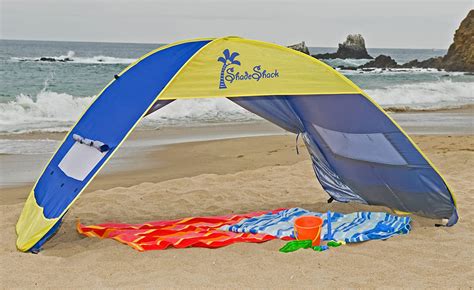 Beach Shade Tents And Umbrellas For Shady Beach Fun
