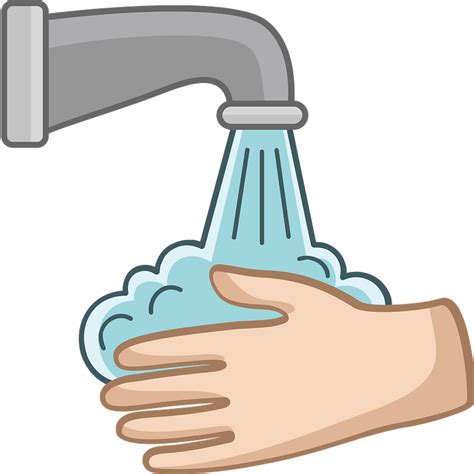 Hand Washing Clip Art