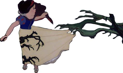 princess snow white dragged by tree branches by homersimpson1983 on deviantart