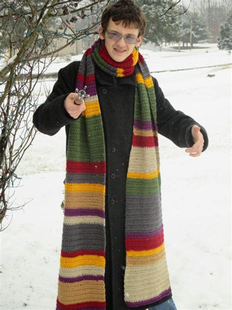 4th Doctor Who Scarf Crochet Pattern Digital File Etsy Doctor Who