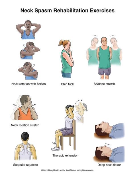 Neck Spasm Exercise Neck Spasms Exercises And Neck Exercises