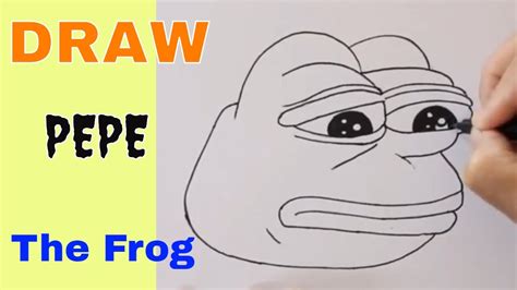 How To Draw Pepe The Frog Step By Step New Update