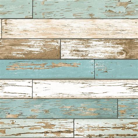 Rustic Wood Clad Blue Distressed Wood Wallpaper Wood Wallpaper